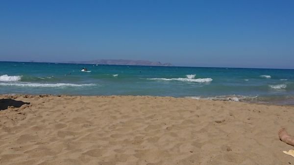 Amnissos Beach west of Gouves, Crete