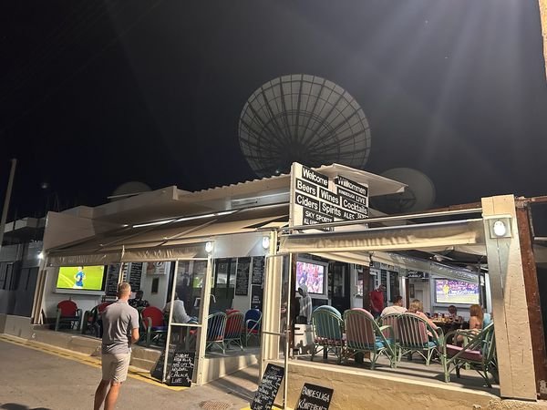 The Guinness House pub in Kato Gouves